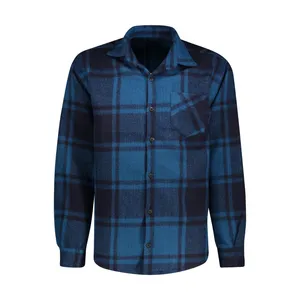 پیراهن آستین بلند مردانه ان سی نو مدل آلفا رنگ آبی