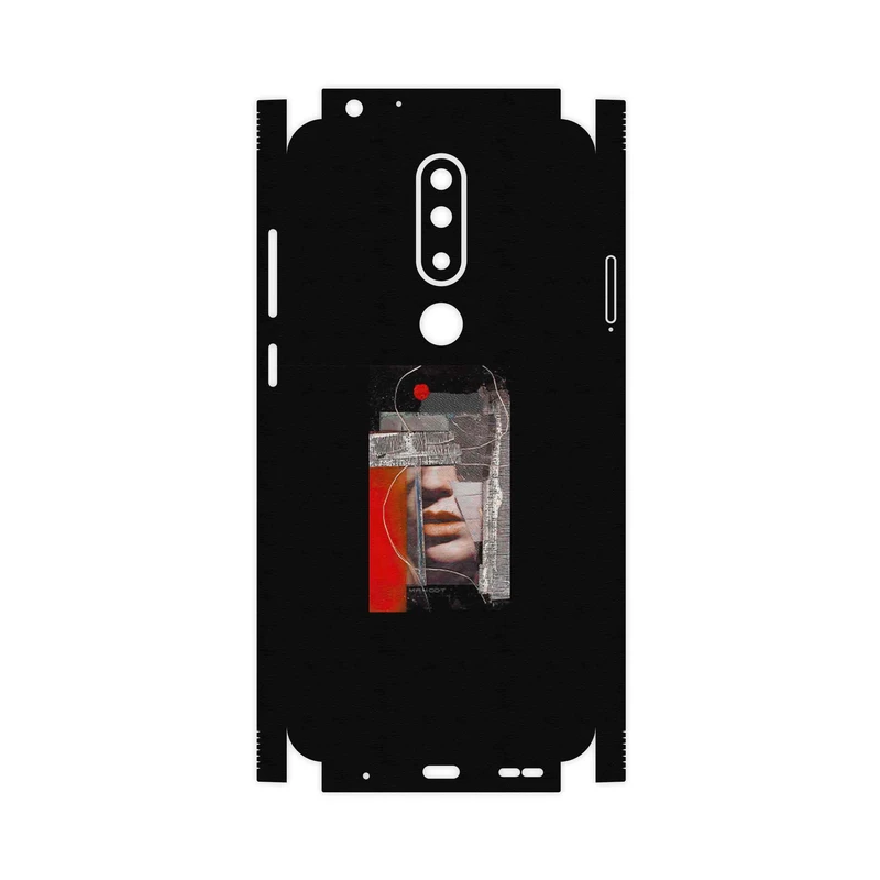 برچسب پوششی ماهوت مدل Collage of Mouth-FullSkin مناسب برای گوشی موبایل نوکیا 5.1 Plus