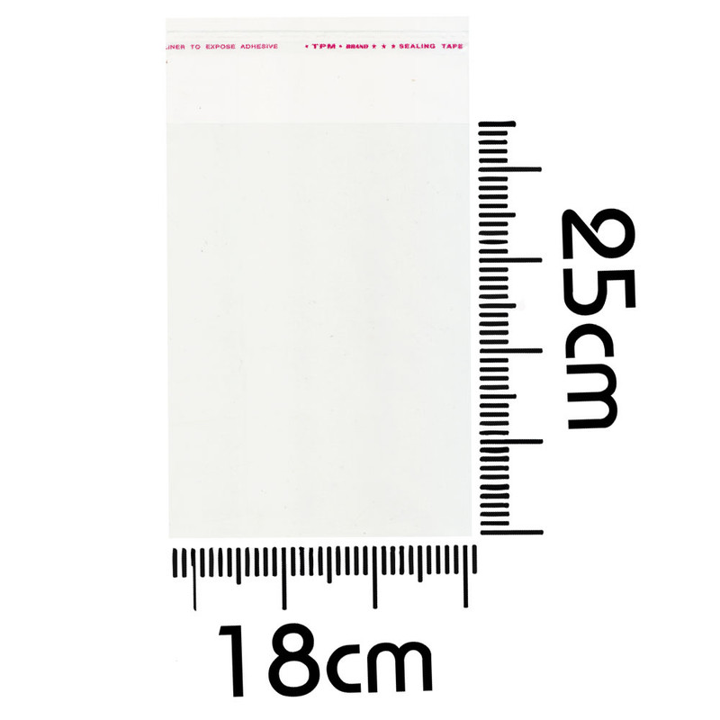 سلفون بسته بندی همادین مدل 18x25 بسته 70 عددی