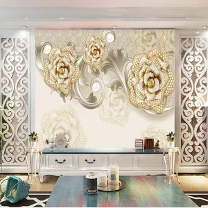 پوستر دیواری سه بعدی مدل گل برجسته DVRF1351