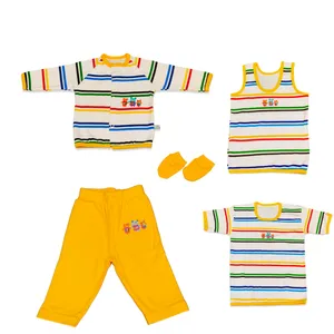 ست 5 تکه لباس نوزادی به آوران مدل پو 2