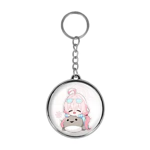 جاکلیدی خندالو طرح بازی آرشیو آبی (Blue Archive) مدل دوطرفه کد 3430834309