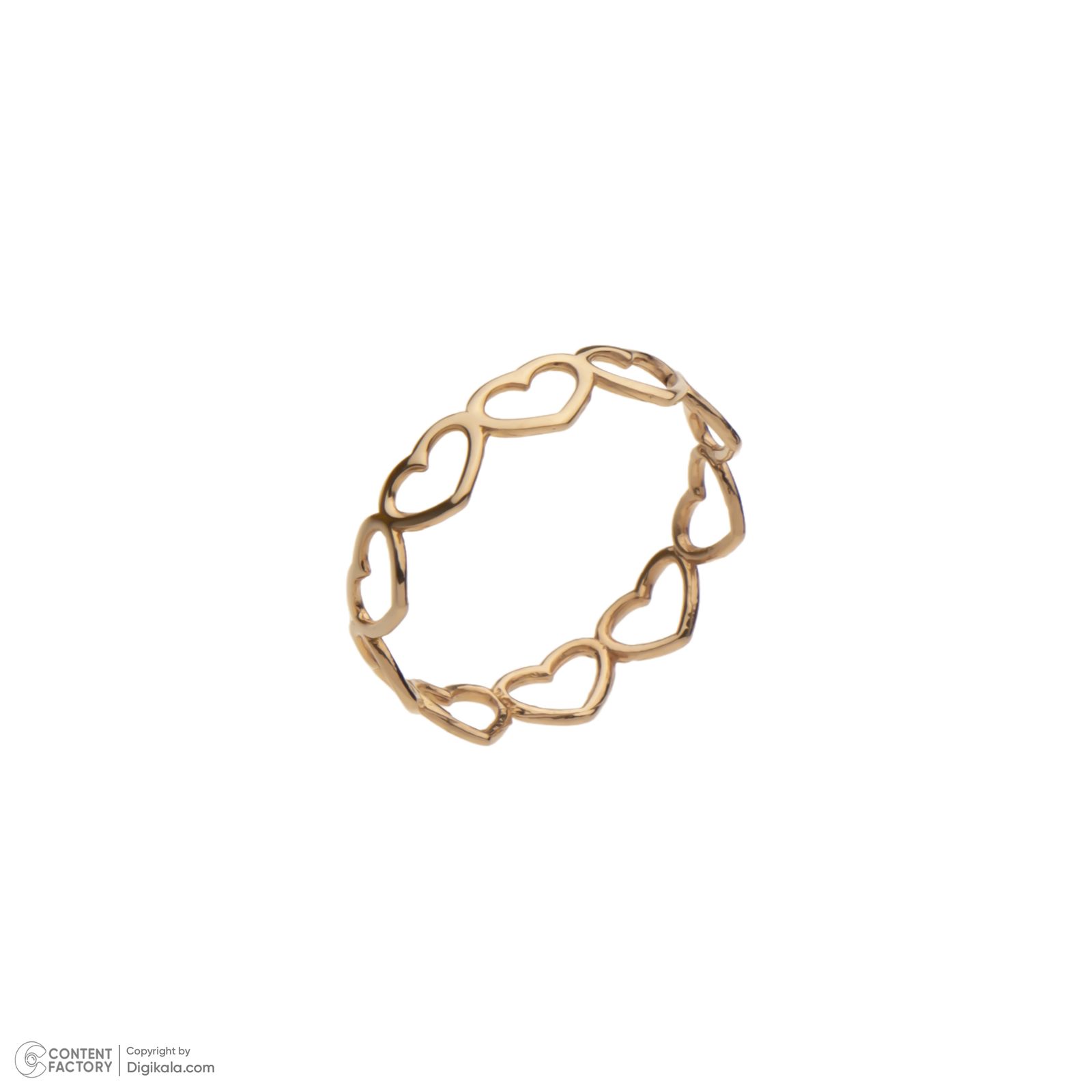 انگشتر طلا 18 عیار زنانه گلدم مدل R-3070026 -  - 4