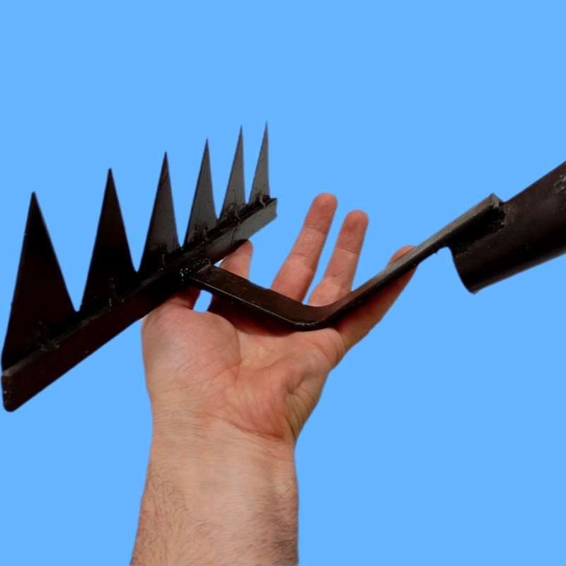 داس علف زن مدل فولادی شش شاخه