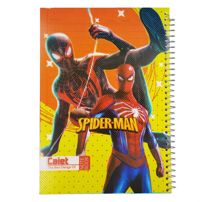دفتر مشق 100 برگ کایت مدل spiderman