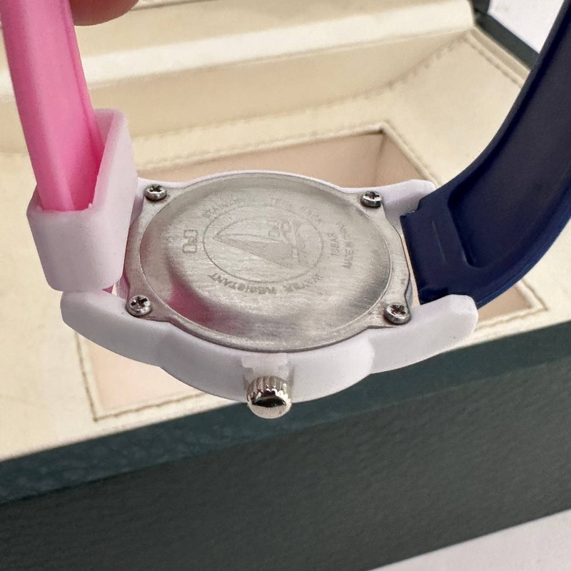 ساعت مچی عقربه ای دخترانه مدل Qkids06 ساعت مچی عقربه ای دخترانه مدل Qkids06