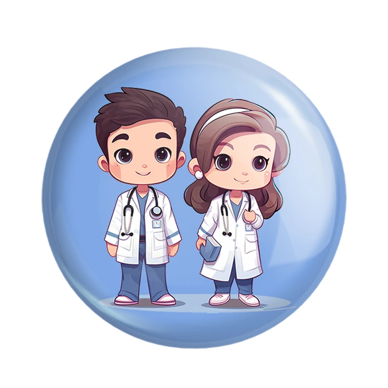 پیکسل خندالو مدل پزشک و پرستار کودکانه کد 36499