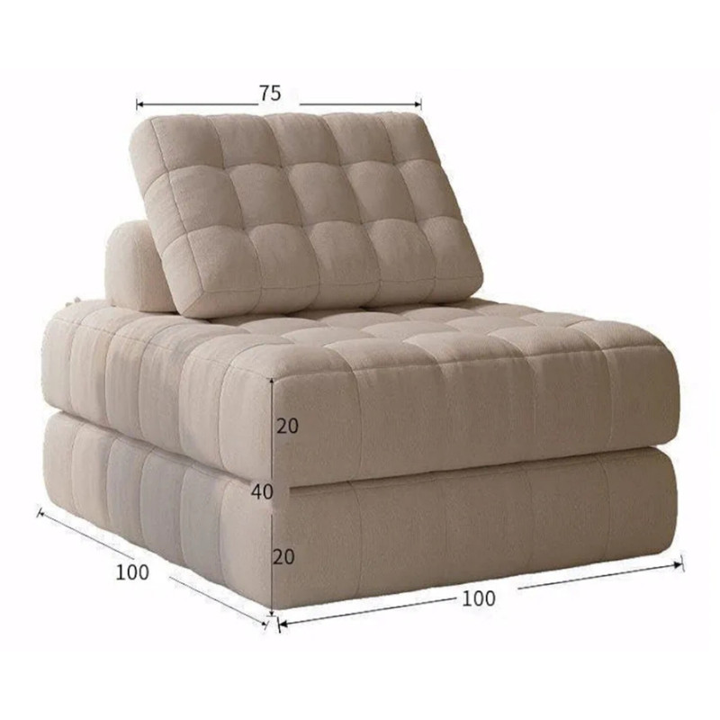 مبل تختخواب شو دو نفره مدل S-56