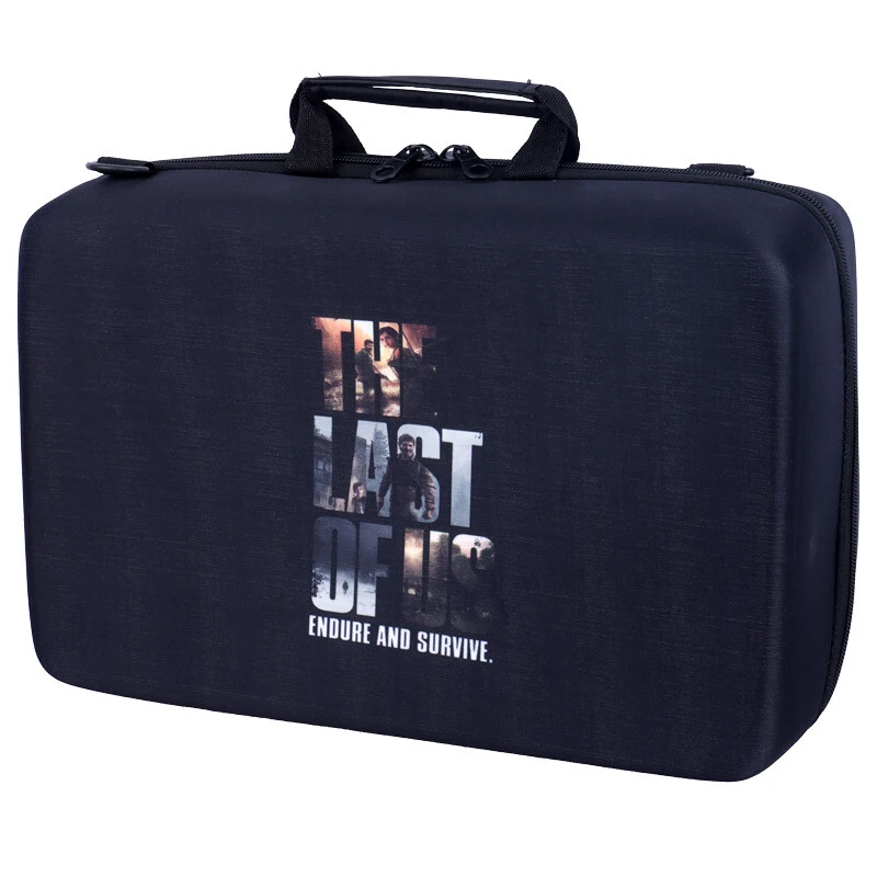 کیف حمل کنسول پلی استیشن 5 اسلیم طرح last of us کد ps7005