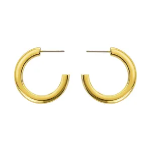 گوشواره حلقه ای زنانه مدل مینیمال