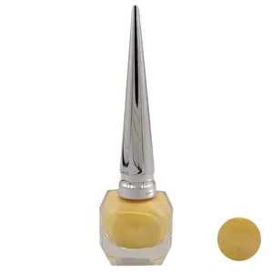 لاک براق ناخن ایروس مدل دایموند شماره 218 رنگ لیمویی