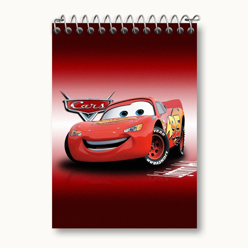 دفتر یادداشت 50 برگ خندالو مدل ماشین ها (Cars) کد 36536