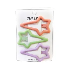 گیره مو زنانه مدل ستاره مجموعه 3 عددی