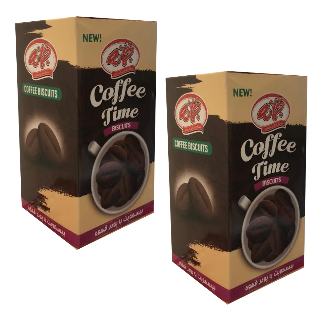 بیسکوییت قهوه جمانه - 120 گرم بسته 2 عددی