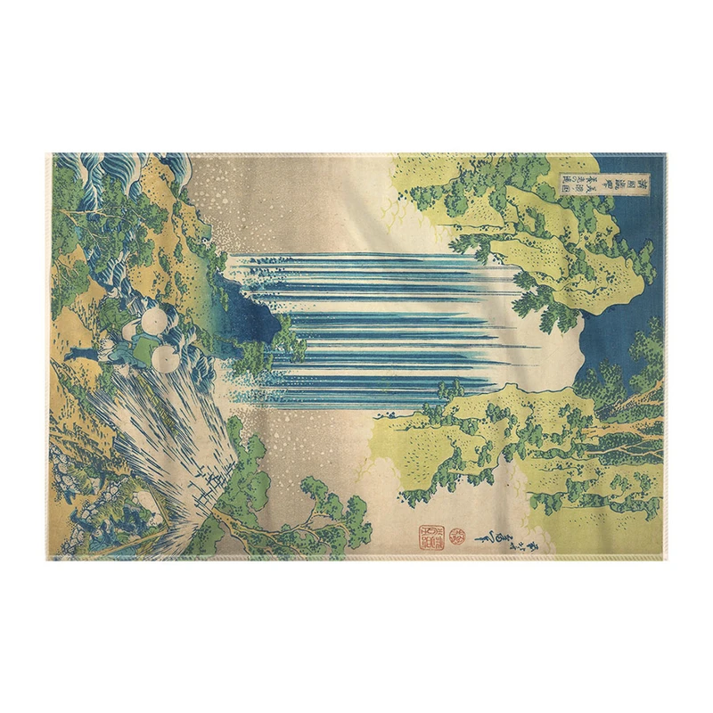 کاغذ کادو ترمه طراحان ایده مدل آبشار یورو در ایالت مینواز هوکوسای کد art0247 