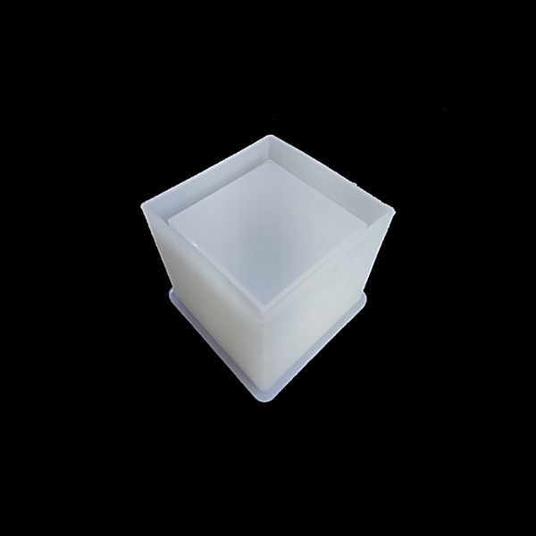 قالب رزین اپوکسی مدل گلدان مربعی کد 2525