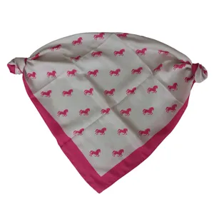 روسری زنانه مدل مینی اسکارف اسب دار قواره کوچک کد 54