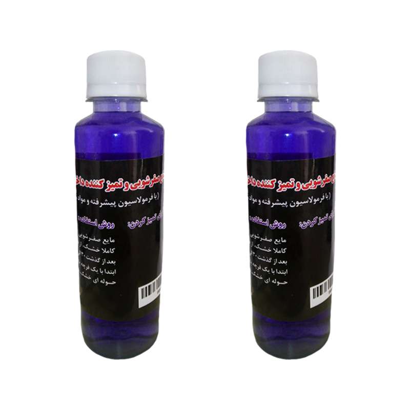 مایع تمیز کننده صفرشویی نانو خودرو اسکای واش کد 024 حجم 280 میلی لیتر بسته 2 عددی