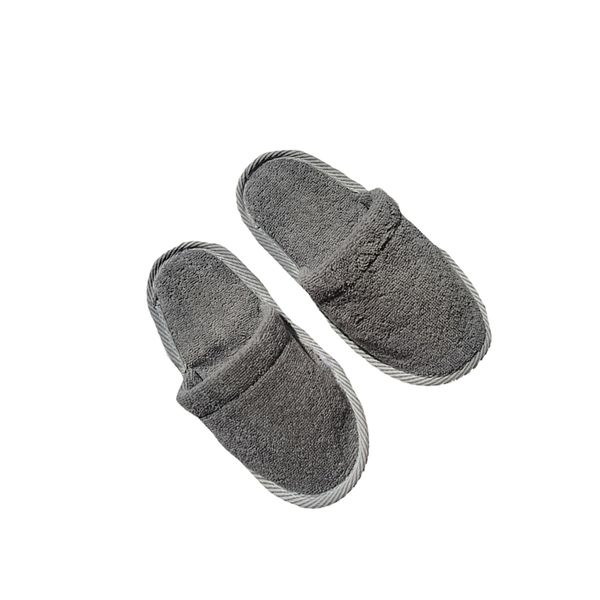 دمپایی حوله‌ای ارغوان مدل حمامی کد 116