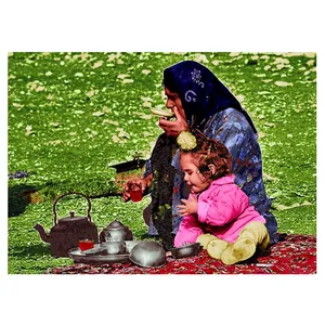 نخ و نقشه تابلوفرش مدل 2814