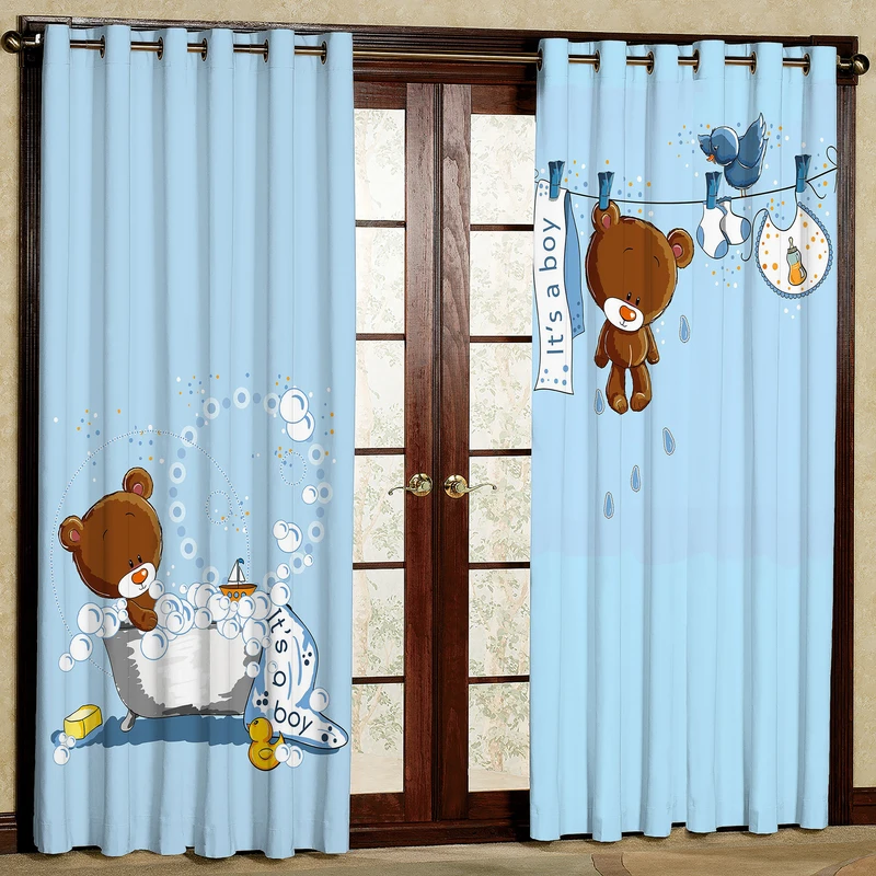  پرده مدل مخمل پانچی کد 3 سایز 140x280 سانتی متر