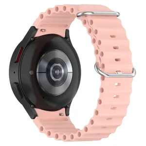 Masir Ocean Loop Fit Strap suitable for Galaxy Watch 4 40mm/44mm /Classic 42mm /Classic 46mm/ Watch 5 40mm /44mm/Pro 45mm / Watch 6 40mm /44mm/Classic 43mm/Classic 47mm