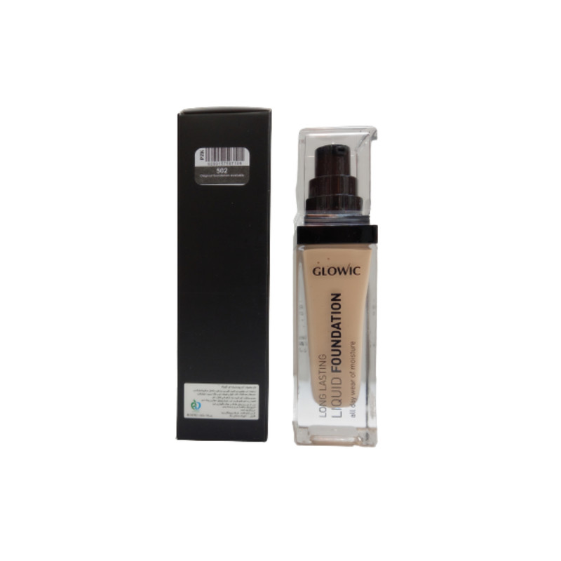 کرم پودر گلویک مدل Long Lasting شماره 502 حجم 40 میلی لیتر