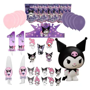 مجموعه 38 عددی دکور تم تولد مدل کرومی و ملودی کد 11