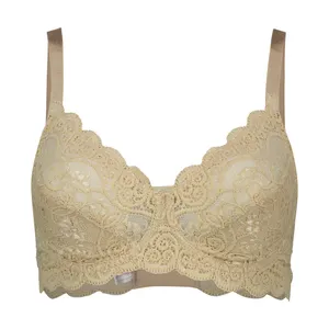 سوتین زنانه مادام مدل دانتل فنردار کرم