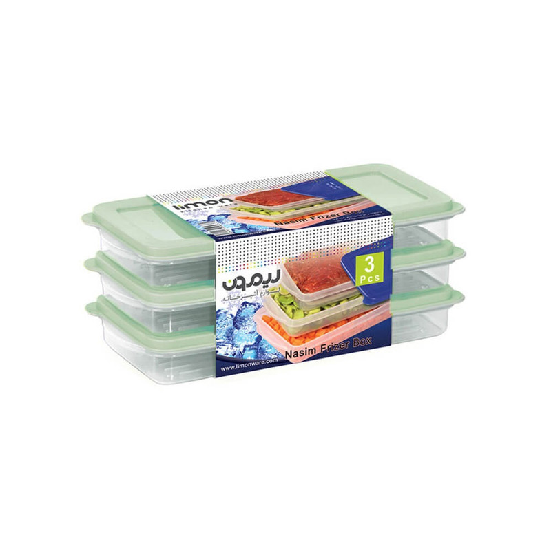 ظرف نگهدارنده لیمون مدل نسیم کد LP152 بسته 3 عددی 3 در وبزینر ظرف نگهدارنده لیمون مدل نسیم کد LP152 بسته 3 عددی