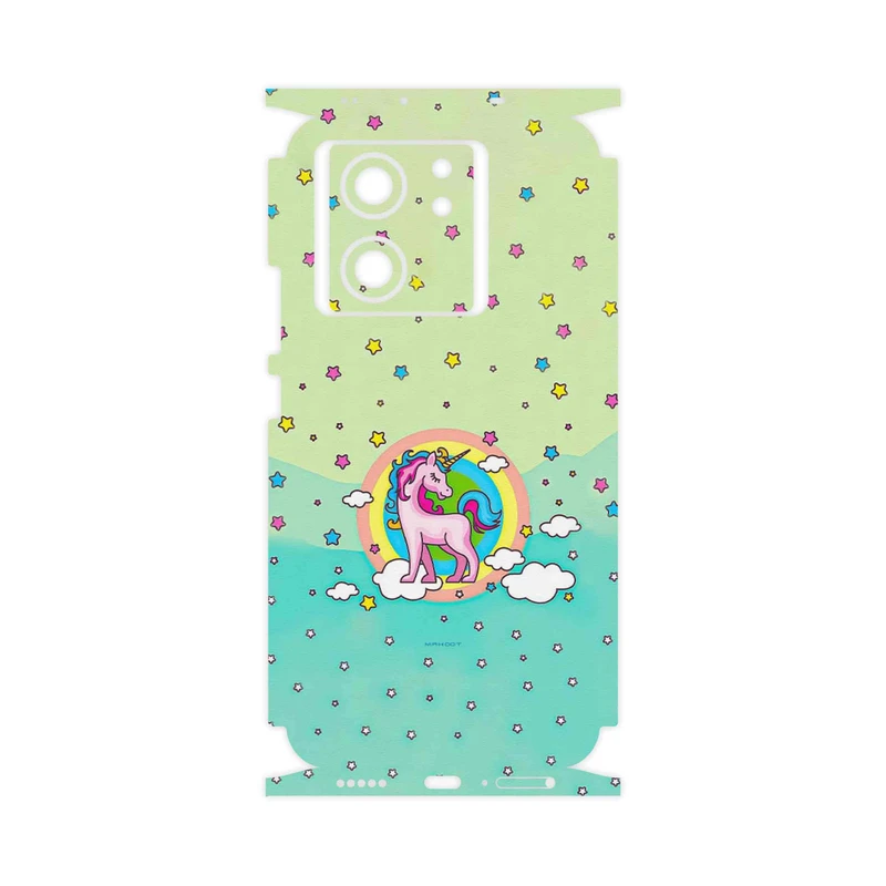 برچسب پوششی ماهوت مدل Rainbow unicorn adventure-FullSkin مناسب برای گوشی موبایل شیائومی 13T Pro