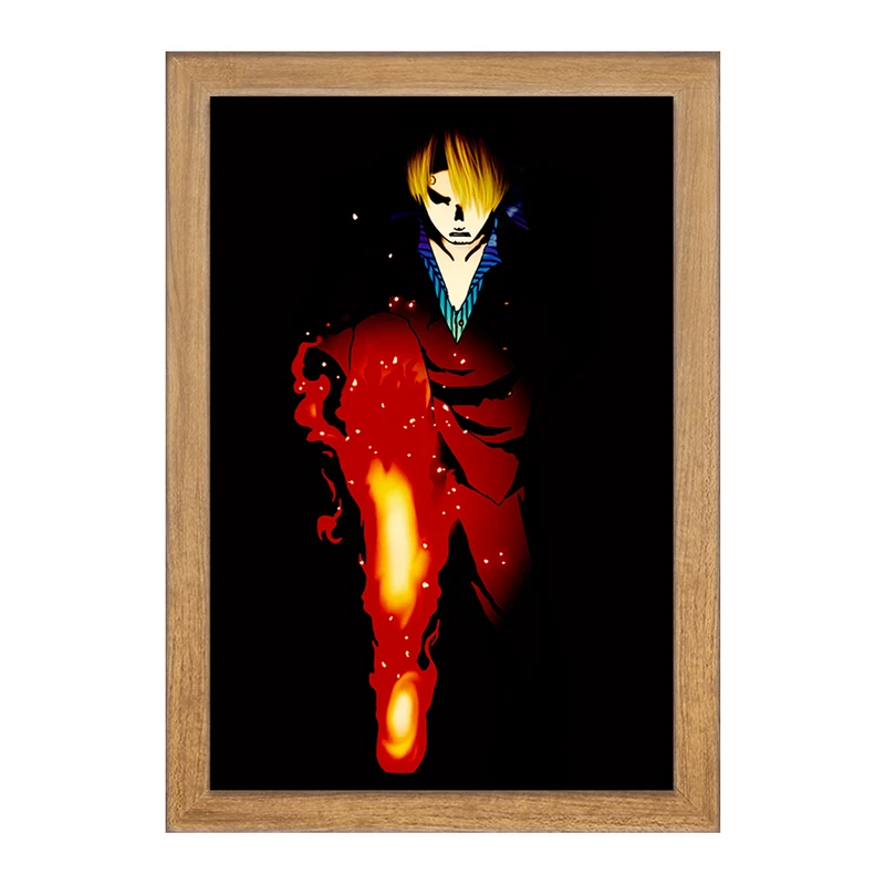 تابلو خندالو مدل سانجی انیمه وان پیس One Piece  کد 17296