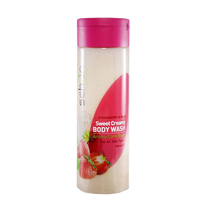 شامپو بدن شون مدل Strawberry And Milk حجم 300 میلی لیتر مجموعه 2 عددی شامپو بدن شون مدل Strawberry And Milk حجم 300 میلی لیتر مجموعه 2 عددی
