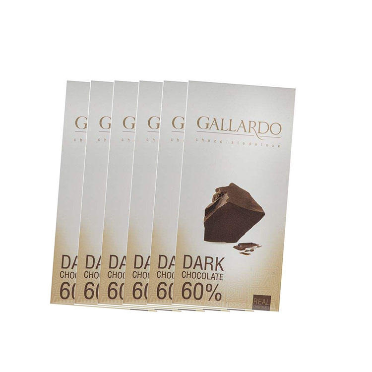 شکلات تلخ 60 درصد گالاردو فرمند -100 گرم مجموعه 6 عددی