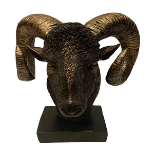 مجسمه طرح سر بز کوهی مدل MK 