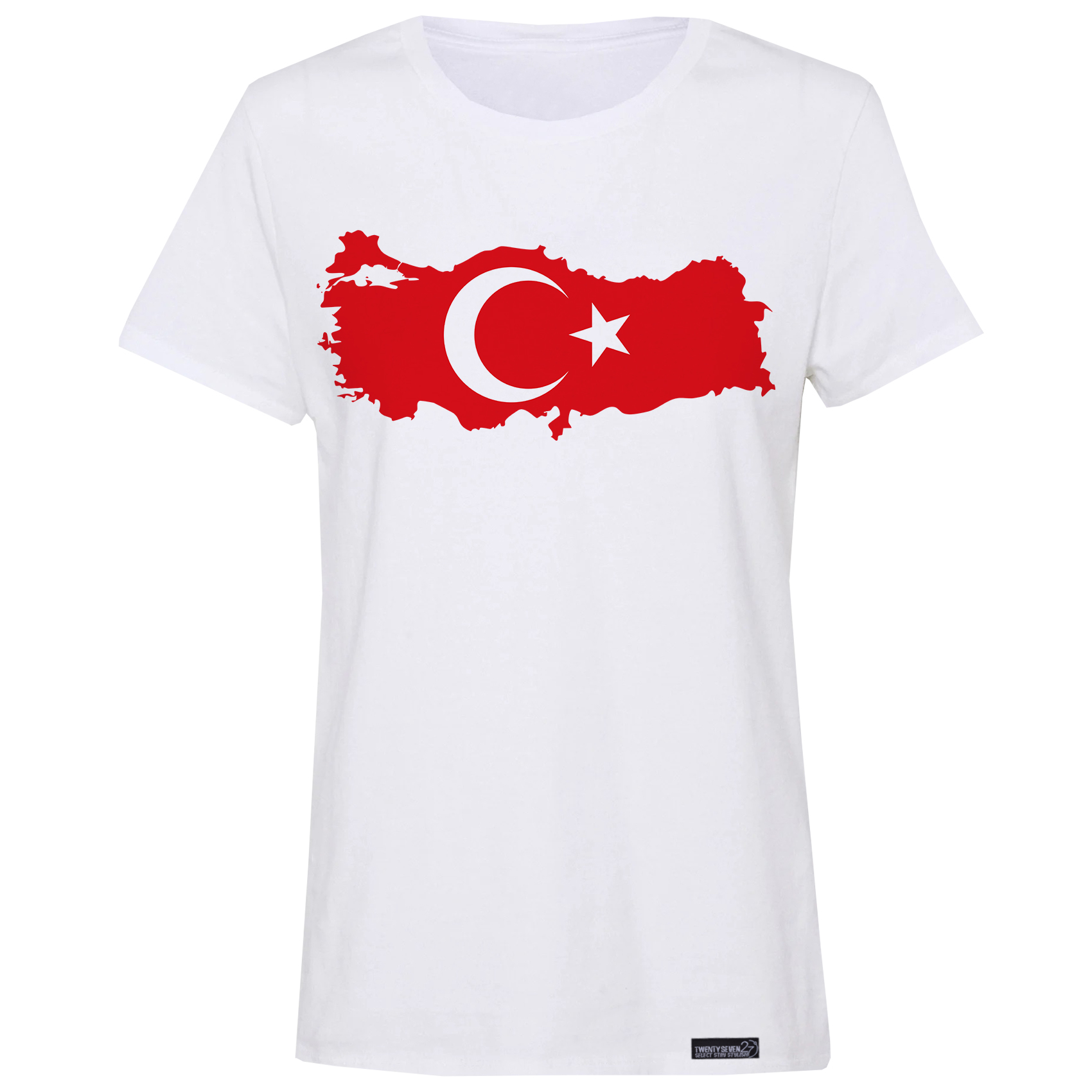 تی شرت آستین کوتاه زنانه 27 مدل Turkey کد MH91