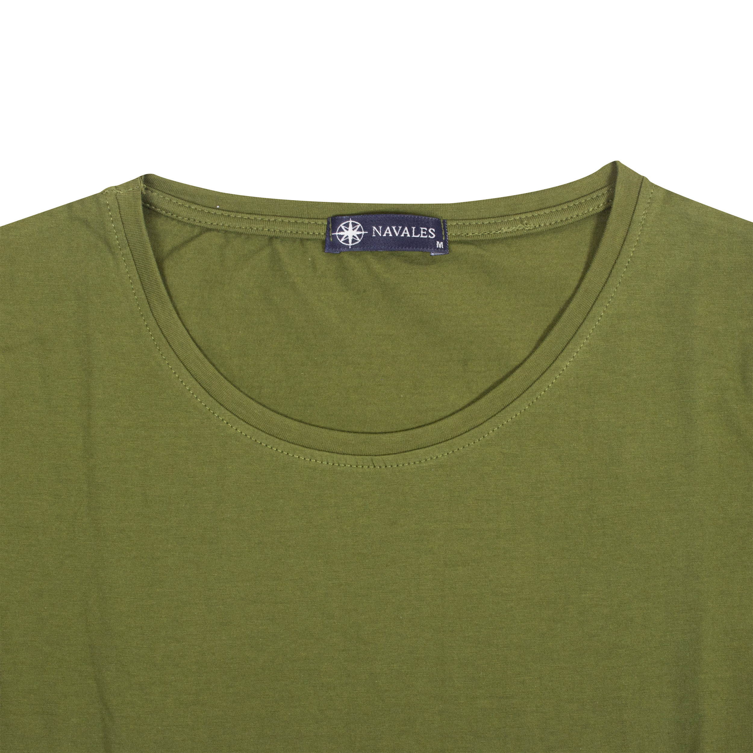 تی شرت آستین کوتاه زنانه ناوالس مدل OCEAN SS TEES-W رنگ زیتونی -  - 4