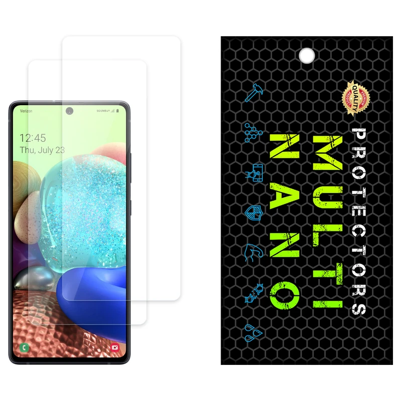 محافظ صفحه نمایش مولتی نانو مدل X-S2N مناسب برای گوشی موبایل سامسونگ Galaxy A71 5G UW بسته دو عددی