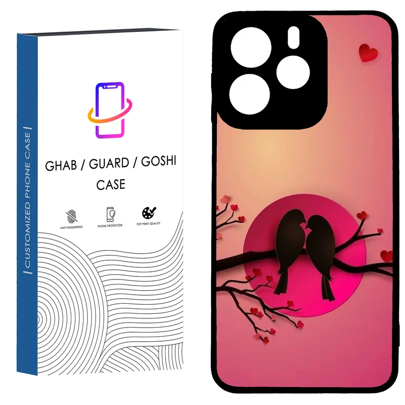 کاور قاب گارد گوشی طرح دخترانه  کد 36 - TPU مناسب برای گوشی موبایل شیائومی Redmi Note 14 4G