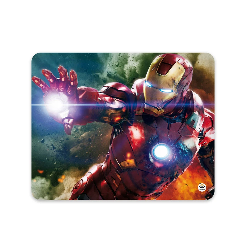 ماوس پد شادیت مدل Iron Man کد612 سایز 24*19 سانتی متر