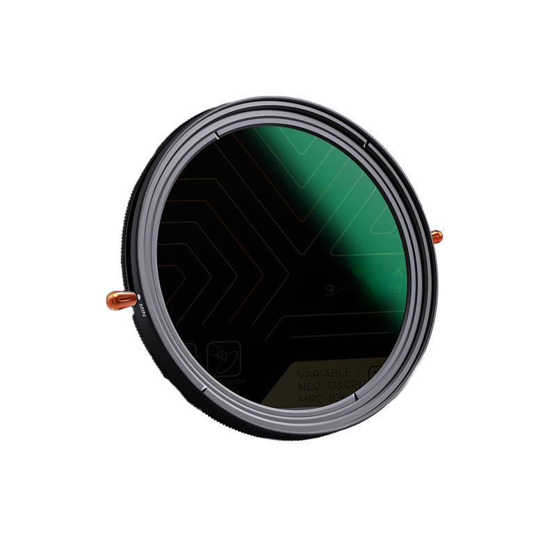 فیلتر لنز کی اند اف مدل VARIABLE ND2-32 +CPL NO X CROSS SHADOW MRC NANO X - 67MM
