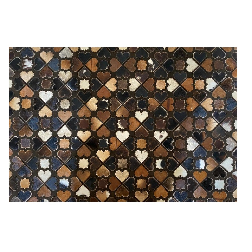 کلاژ فرش چرم و پوست کد  S-005