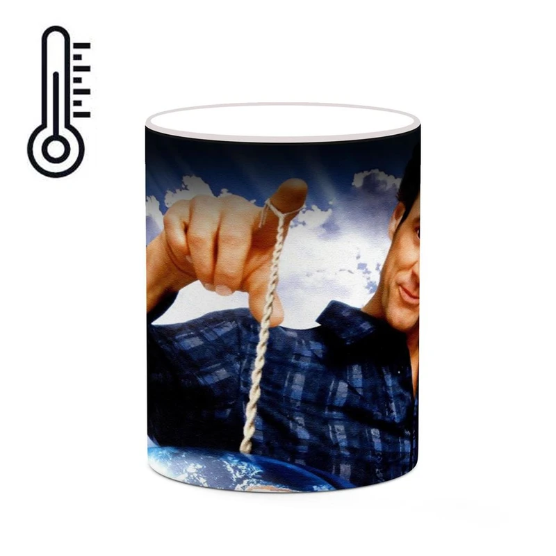 ماگ حرارتی کاکتی طرح جیم کری Jim Carrey مدل mgh26417