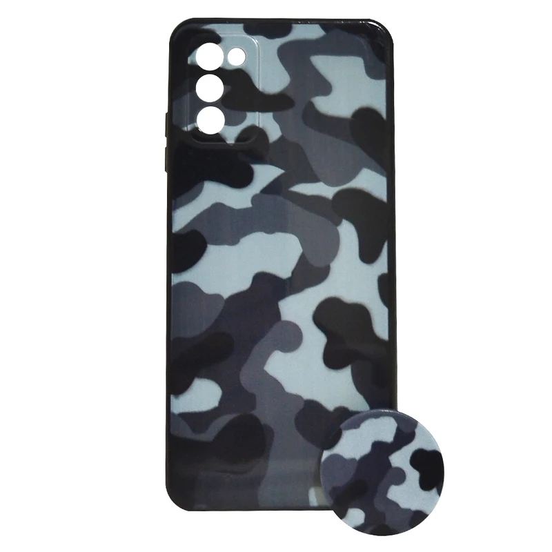 کاور کد 1669 مناسب برای گوشی موبایل سامسونگ GALAXY A03s به همراه پایه نگهدارنده