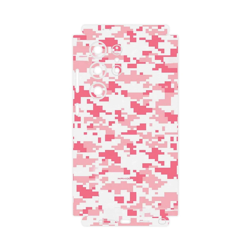 برچسب پوششی ماهوت مدل Army_Pink_Pixel-FullSkin مناسب برای گوشی موبایل سامسونگ Galaxy S24 Ultra