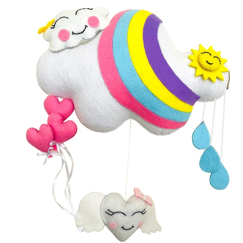 دیوارکوب اتاق کودک مدل ابر