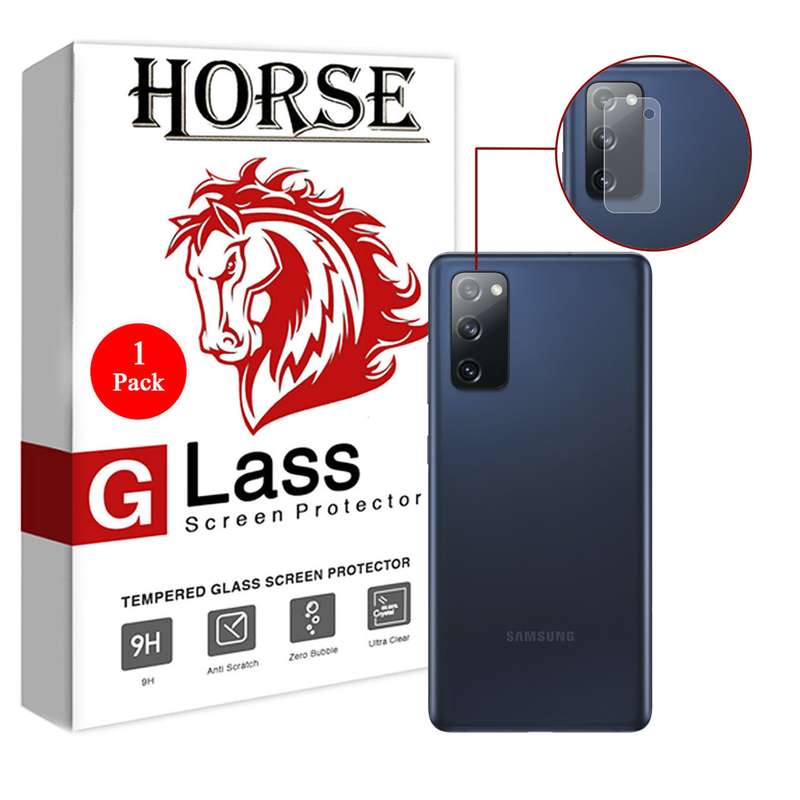 محافظ لنز دوربین هورس مدل SGL01 مناسب برای گوشی موبایل سامسونگ Galaxy S20 FE 2022