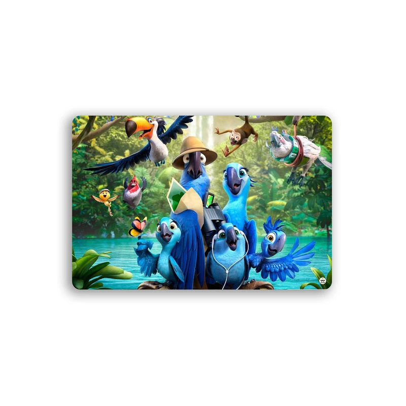 ماوس پد مخصوص بازی شادیت مدل انیمیشن آبی کد1658 سایز 37*24 سانتیمتر