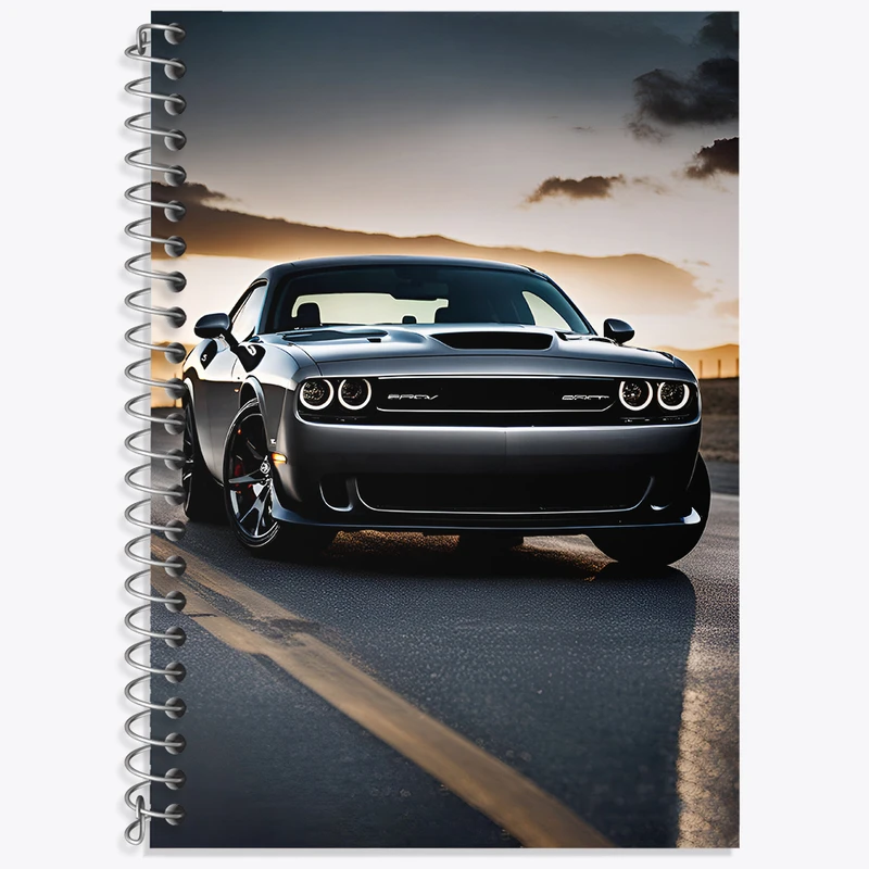 دفتر نت موسیقی 50 برگ خندالو طرح ماشین اسپرت کد N3400