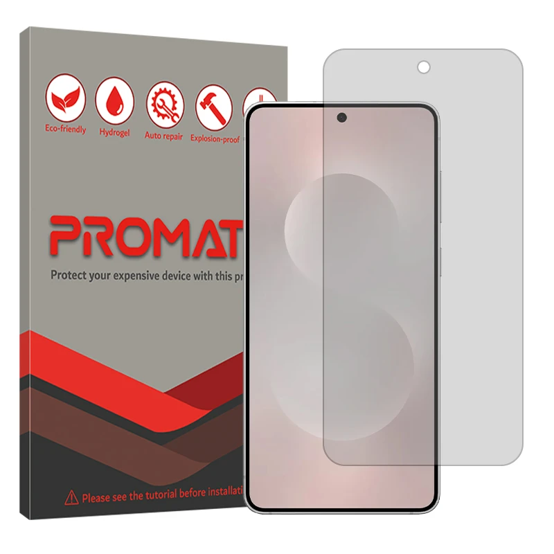 محافظ صفحه نمایش شفاف پرومیت مدل Resistant مناسب برای گوشی موبایل سامسونگ Galaxy S25 Edge